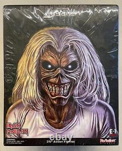 Super7 Reaction 3.75 Mystery Figures Iron Maiden Eddie Case of 12 New & Sealed