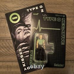 Super7 Type O Negative PETER STEELE Action Figure & Graphic Novel Bloody Kisses