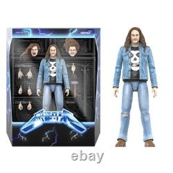 Super7 ULTIMATES Cliff Burton 7 Action Figure Heavy Metal