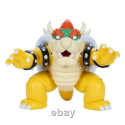 Super Mario 12 Big Bad Bowser Figure 15+ Sounds, Music, 13 Points Articulation