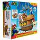 Super Mario Deluxe Bowser's Airship Playset Kids Toy Children's Ship Boat New