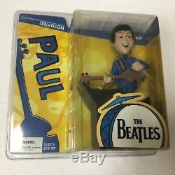 THE BEATLES McFARLANE DOLLS SEALED PRISTINE PACKAGES! STORE STOCK VIN 1