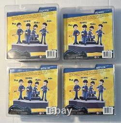 THE BEATLES McFARLANE SATURDAY MORNING CARTOON FIGURES SET OF 4 DOLLS NIP