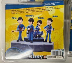 THE BEATLES McFARLANE SATURDAY MORNING CARTOON FIGURES SET OF 4 DOLLS NIP