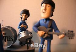 THE BEATLES McFarlane Saturday Morning Cartoon Action Figures Complete Set of 4