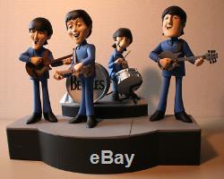 THE BEATLES McFarlane Saturday Morning Cartoon Action Figures Complete Set of 4