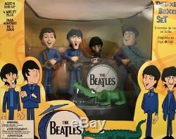 THE BEATLES McFarlane Toys DELUXE ANIMATED CARTOON BOX SET new in box 2004