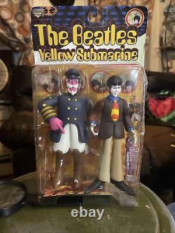 THE BEATLES YELLOW SUBMARINE Action Figures? Complete Set 1999 MCFARLANE TOYS