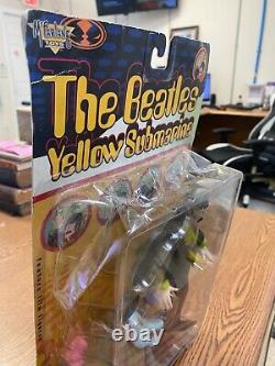 THE BEATLES YELLOW SUBMARINE Action Figures Lot of 4 John Paul George Ringo