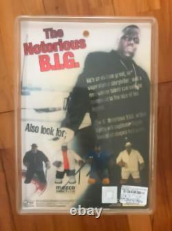 THE NOTORIOUS B. I. G MEZCO VERY RARE biggie FIGURE HIP HOP BLACK COOL MEN RAP