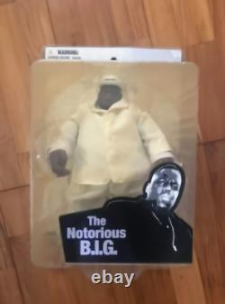 THE NOTORIOUS B. I. G MEZCO VERY RARE biggie FIGURE HIP HOP BLACK COOL MEN RAP