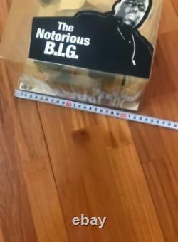 THE NOTORIOUS B. I. G MEZCO VERY RARE biggie FIGURE HIP HOP BLACK COOL MEN RAP