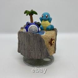 TOMY Nintendo Pocket Monsters Vintage Music Box with Squirtle & Poliwhirl