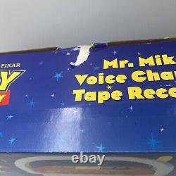 TOY STORY 2 MR. MIKE Voice Changer Tape Recorder Playskool TS-468 Open Box
