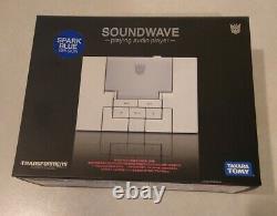 TRANSFORMERS MUSIC LABEL SOUBDWAVE Playing audio Player (Spark Blue)