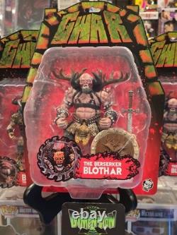 TRICK OR TREAT STUDIOS SET OF 5 GWAR FIGURES & SPEW TANK With ODERUS BLOOD SLIME