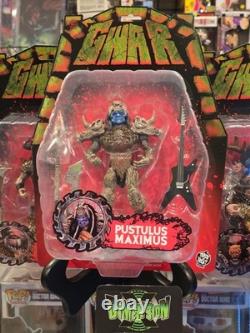 TRICK OR TREAT STUDIOS SET OF 5 GWAR FIGURES & SPEW TANK With ODERUS BLOOD SLIME