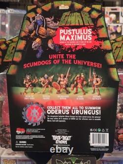 TRICK OR TREAT STUDIOS SET OF 5 GWAR FIGURES & SPEW TANK With ODERUS BLOOD SLIME