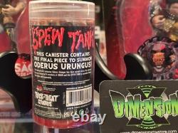 TRICK OR TREAT STUDIOS SET OF 5 GWAR FIGURES & SPEW TANK With ODERUS BLOOD SLIME