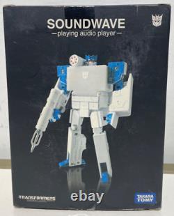 Takara Tomy 2007 Transformers Music Label Soundwave (Spark Blue) COLLECTIBLE