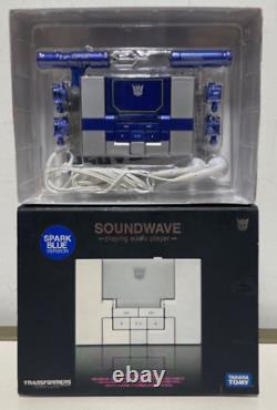 Takara Tomy 2007 Transformers Music Label Soundwave (Spark Blue) COLLECTIBLE