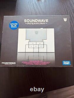 Takara Tomy Transformers Music Label Soundwave Spark Blue Version New Sealed U. S