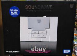 Takara Tomy Transformers Soundwave Music Label MP3 Player Spark Blue