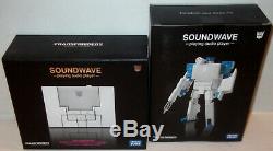 Takara Transformers Music G1 Soundwave MP3 Player BLASTER RARE WHITE Version
