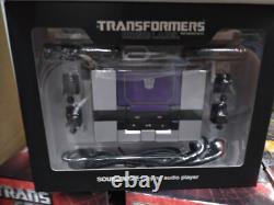 Takara Transformers Soundwave Music Label MP3 Player Black Blaster Soundblaster
