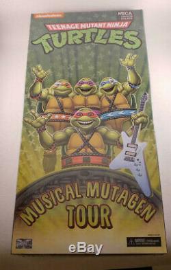 Teenage Mutant Ninja Turtle TMNT Musical Mutagen Tour 2020 Con NEW NECA