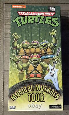 Teenage Mutant Ninja Turtle TMNT Musical Mutagen Tour 2020 Con NEW NECA Target