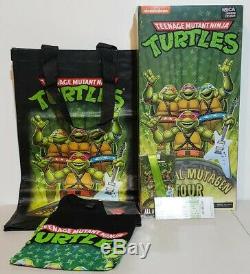 Teenage Mutant Ninja Turtles Musical Mutagen Tour 4 Pack Bundle 2XL SDCC 2020