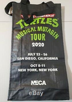 Teenage Mutant Ninja Turtles Musical Mutagen Tour 4 Pack Bundle 2XL SDCC 2020