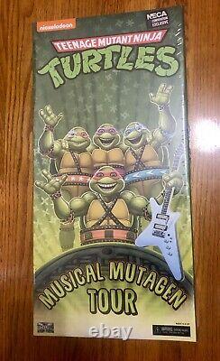 Teenage Mutant Ninja Turtles Musical Mutagen Tour 4 Pack Bundle Sz L SDCC 2020