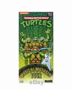 Teenage Mutant Ninja Turtles Musical Mutagen Tour Bundle Figure 4 pk T-Shirt M