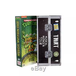 Teenage Mutant Ninja Turtles Musical Mutagen Tour Bundle Figure 4pk Tshirt XL