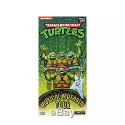 Teenage Mutant Ninja Turtles Musical Mutagen Tour Bundle Figure 4pk Tshirt XL