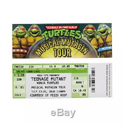 Teenage Mutant Ninja Turtles Musical Mutagen Tour Bundle Figure 4pk Tshirt XL