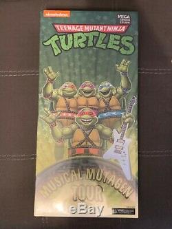 Teenage Mutant Ninja Turtles Musical Mutagen Tour Bundle Figure & Tshirt Size Lg