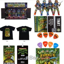 Teenage Mutant Ninja Turtles Musical Mutagen Tour Bundle Figure & Tshirt Size M