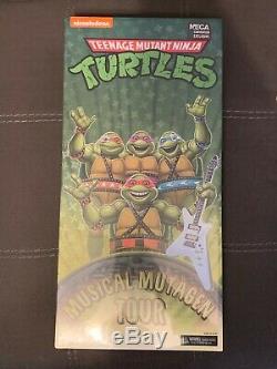 Teenage Mutant Ninja Turtles Musical Mutagen Tour Bundle Figure & Tshirt Sz MED