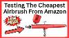 Testing The Cheapest Airbrush From Amazon