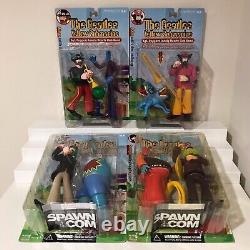 The Beatles 2000 McFarlane Toys Yellow Submarine Sgt Pepper Action Figures NEW