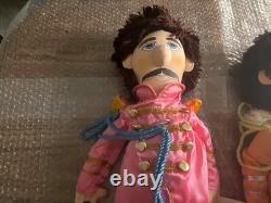 The Beatles 2004 (Beatles' Cartoon) set of action figures MINT condition