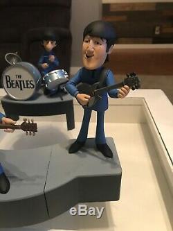 The Beatles 2004 McFarlane Saturday Morning Cartoon Full Set With Stage No Box