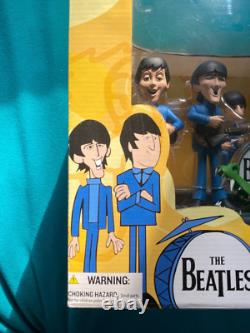 The Beatles Cartoon Deluxe Boxed Set Action Figures! Very Rare McFarlane Toys