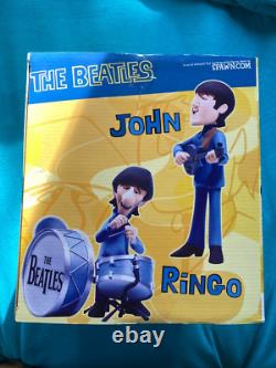 The Beatles Cartoon Deluxe Boxed Set Action Figures! Very Rare McFarlane Toys