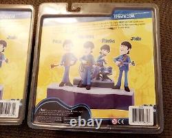 The Beatles, Fab Four, Mcfarlanes, 2004 Cartoon Series Figures Paul & John Boxed