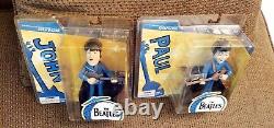 The Beatles, Fab Four, Mcfarlanes, 2004 Cartoon Series Figures Paul & John Boxed