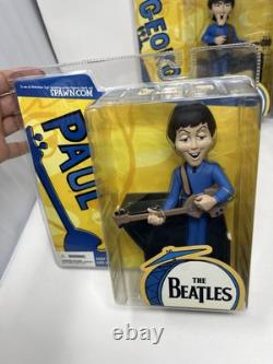 The Beatles McFarlane Action Figures Set Of 4 Based On Cartoon Series 2004